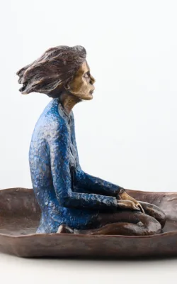 I am floating completely without an anchor by Marija Patterson