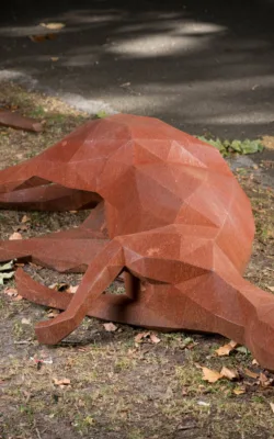 Jack Thompson and Roofus by Matt Hill