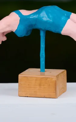 Jumping Swimmer by Eitan Froumine