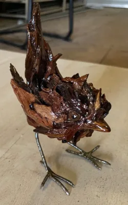 King island brown Thornbills by Chris Anderson