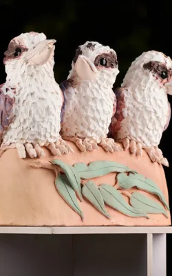 Kookaburras by Heather Wilson