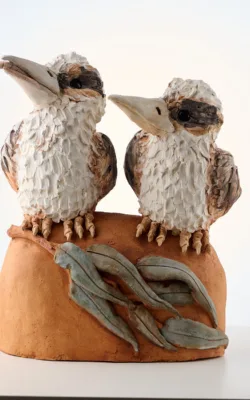 Kookaburras by Heather Wilson