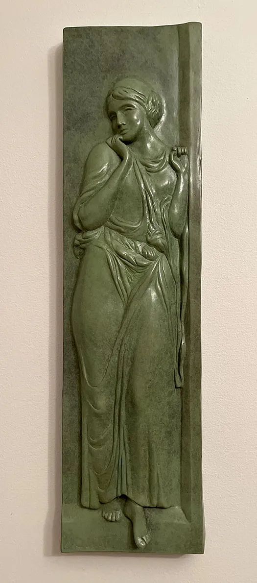 Lady waiting by Suzanne Miles