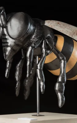 Landing Bee by Chris McDonald