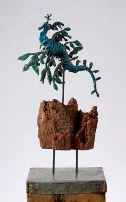 Leafy Seadragon by Aukje Van Vark