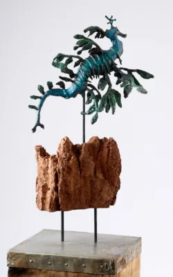 Leafy Seadragon by Aukje Van Vark