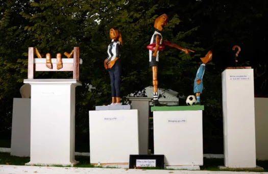 Life cycle of a pie by Brian  Wigg