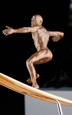 Long board Surfer by Trevor Carter
