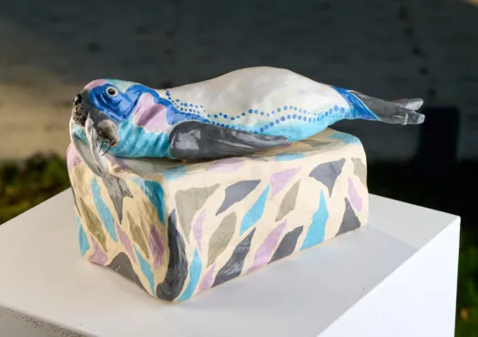 Losing ground.. by Bronwyn Lewis