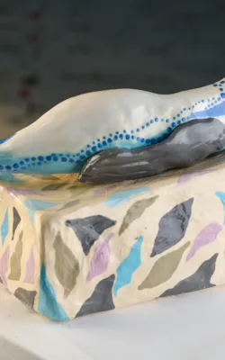 Losing ground.. by Bronwyn Lewis