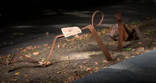 Lucky and Pozzo by Mary Van den Broek