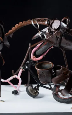 Making the 7:32 by Tim Kervin