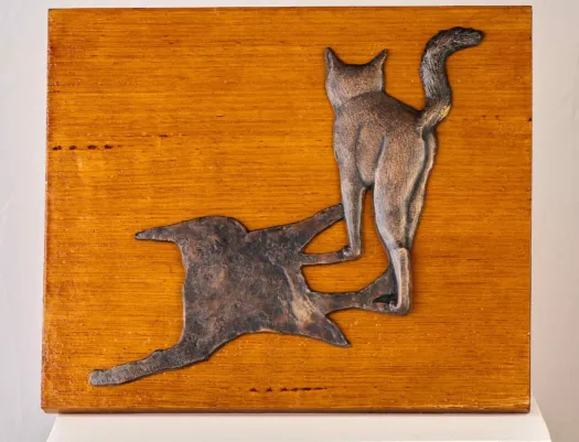 Midnight Cat by Anna Meszaros