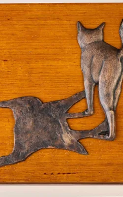 Midnight Cat by Anna Meszaros