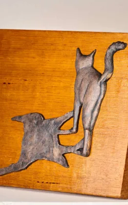 Midnight Cat by Anna Meszaros