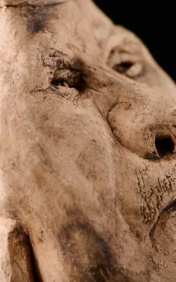 MORE THAN TWO FACED. -  Sculpture one by Jude Bridges-Tull
