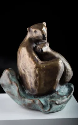 Mother and Cub by Lois Basham