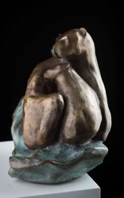 Mother and Cub by Lois Basham