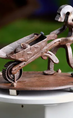 Pete the Gardener by Tim Kervin