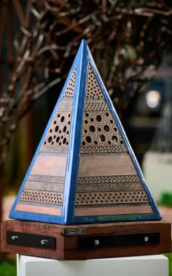 Pyramid of Light by Yvonne Monik