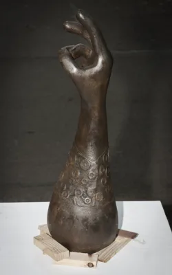 Rabbit Shadow Puppet by Mary Van den Broek