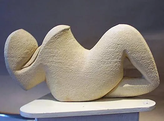 Reclining Nude by Clare Collins