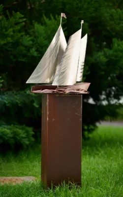 Sailing Into serenity by Melissa Thomas