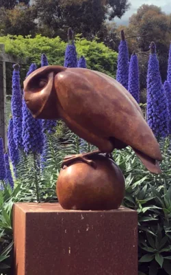Scopes owl by Lucy McEachern