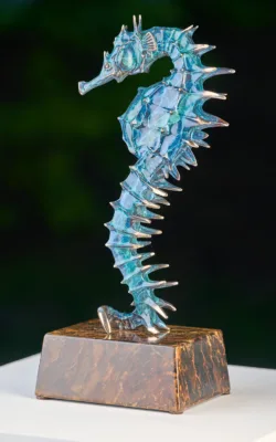 Seahorse "Aqua Elegance" by Jake Mikoda
