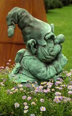 Shhh Gnome by Martin Moore