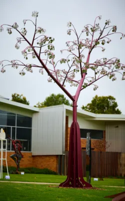 Shimmering Penny Tree by Andre Sardone