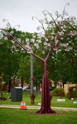 Shimmering Penny Tree by Andre Sardone
