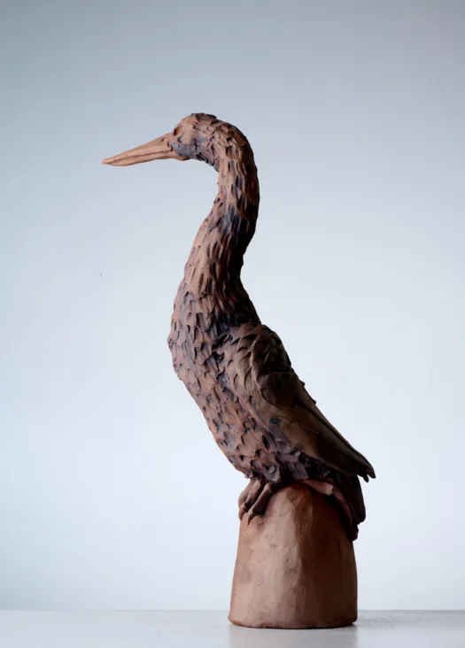 Small Heron by Heather Wilson
