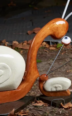 Snail Trails by Brian  Wigg