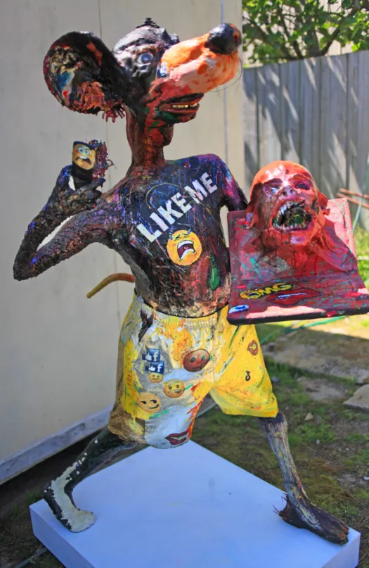 Social Media Nightmare by Victor Stepanow