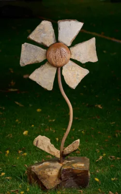 Stone Daisy by Joseph Apollonio