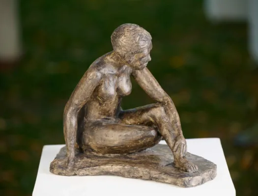 Study in thought by Janice Whetton
