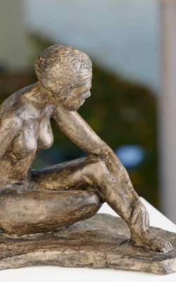 Study in thought by Janice Whetton