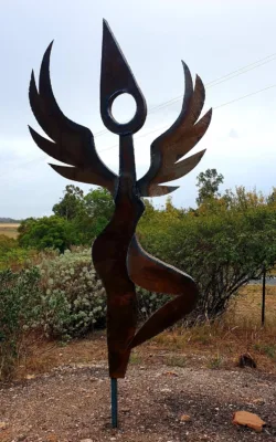 Sun Clown (Ode to Cirque du Soleil) by Issa Ouattara