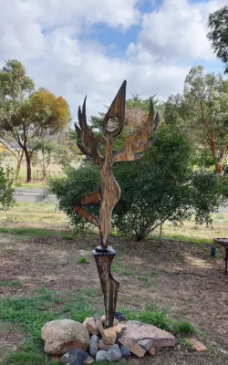 Sun Clown (Ode to Cirque du Soleil) by Issa Ouattara