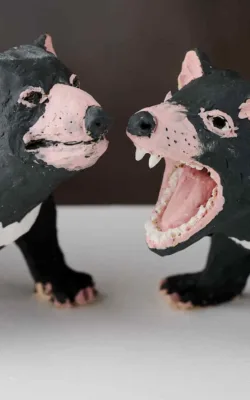 Tasmanian Devils by Damian Curtain