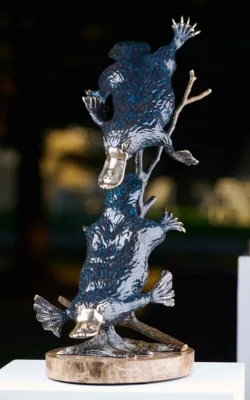 The Way We Move Together - Two Platypuses by Jake Mikoda