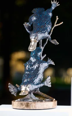The Way We Move Together - Two Platypuses by Jake Mikoda