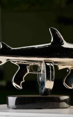 Tommy Gun Shark by Todd Lyndon Stuart