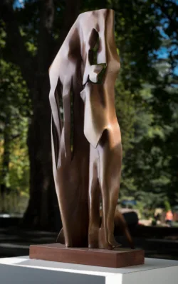 Twins Breaking out from the Wall by Rachel Boymal