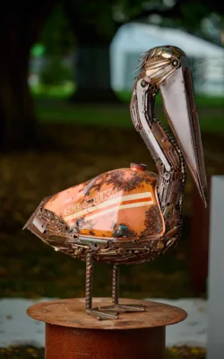 Two stroke pelican by Damien Keirl