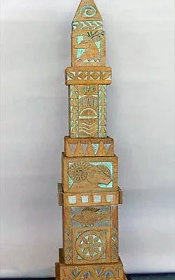 Wakan - Tanka Totem by Deborah Yanz