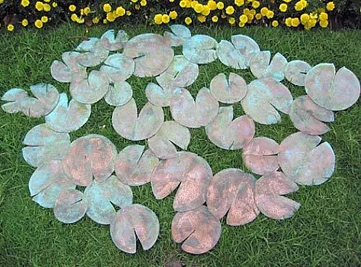 Water Lillies by Anna Meszaros