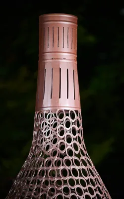 Wine Bottle & Glass by Neil Findley