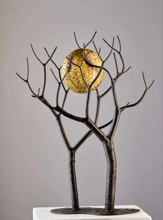 Winter Moonrise II by Michael Meszaros OAM